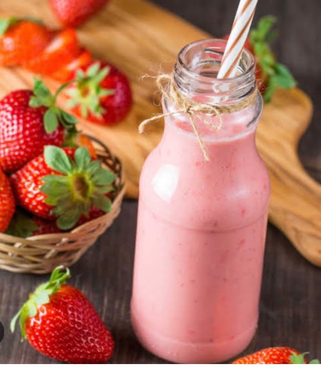 Strawberry Frappe